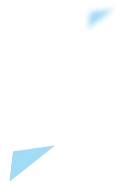 2つの下から浮き上がる複数の小さい三角