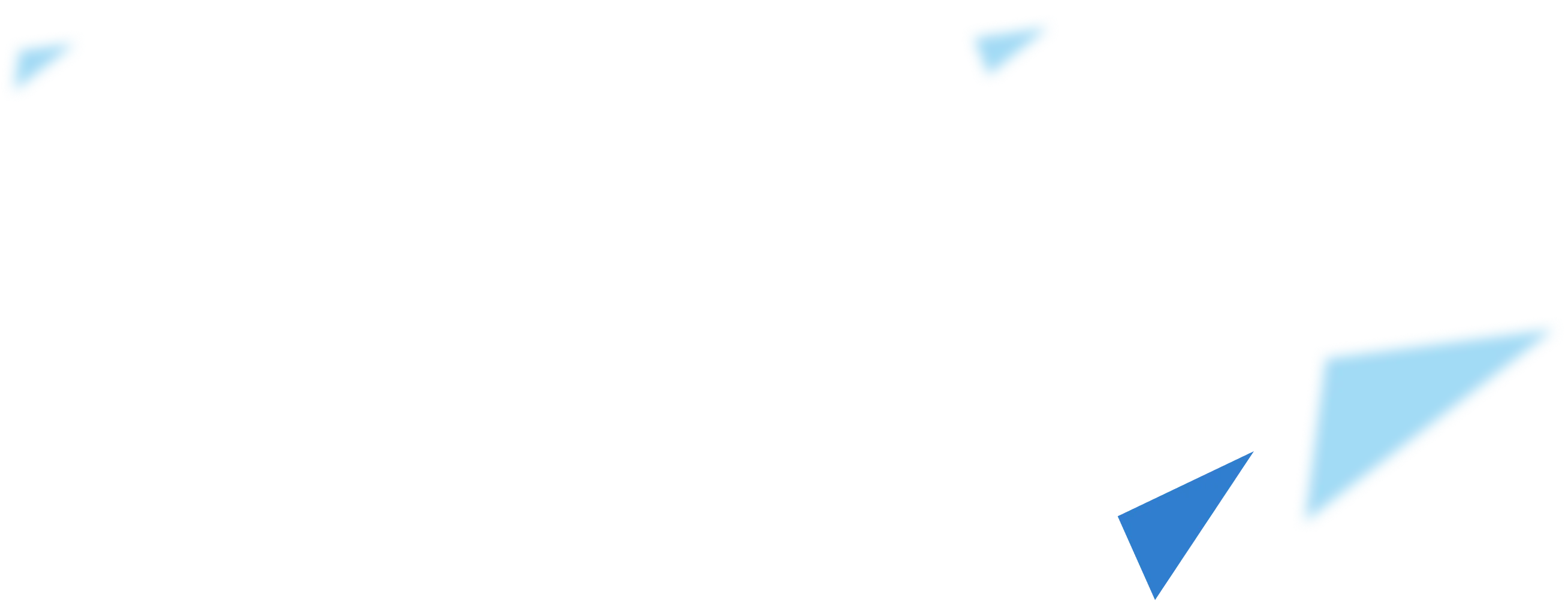 複数の下から浮き上がる複数の小さい三角